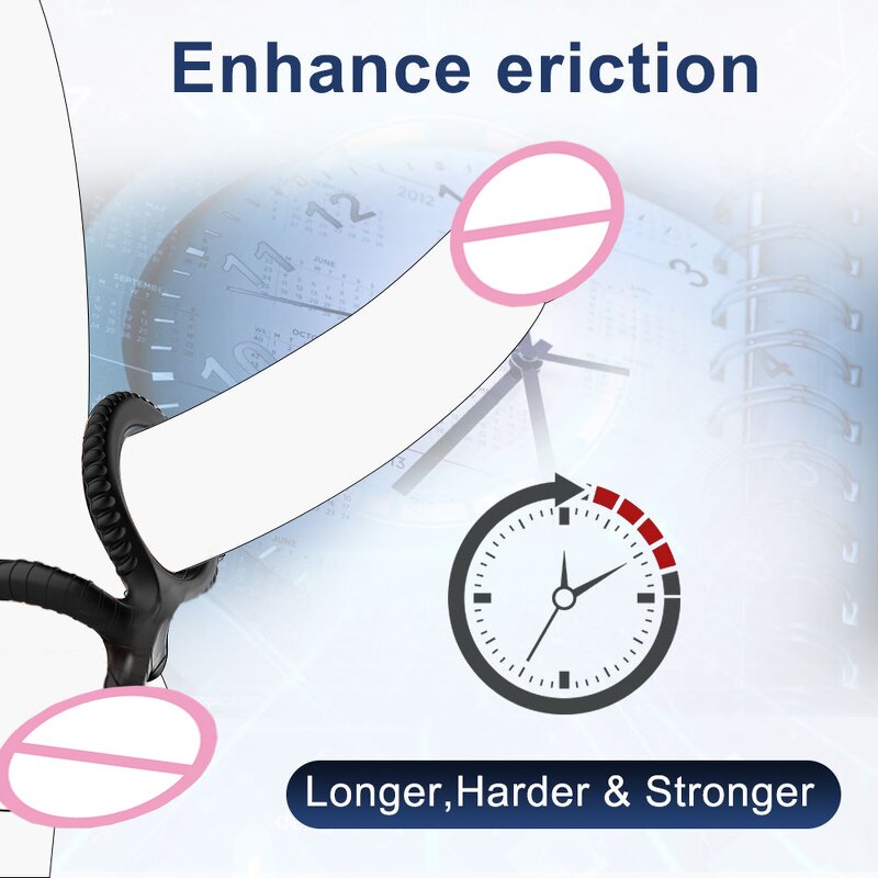 Cock Ring Factory - 3-in-1 Silicone Ring Custom Design