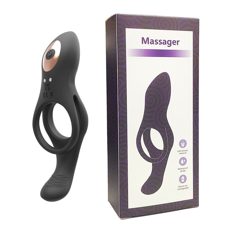 Vibrating Cock Ring Factory - Remote Control Silicone OEM