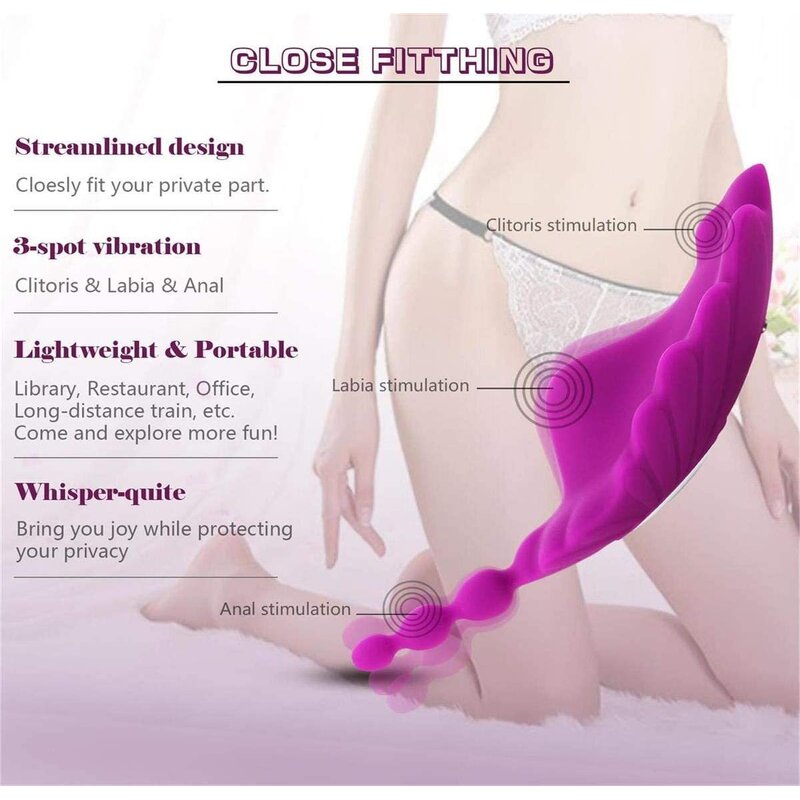 Butterfly Vibrator Manufacturer - Panty G-Spot Anal Licking