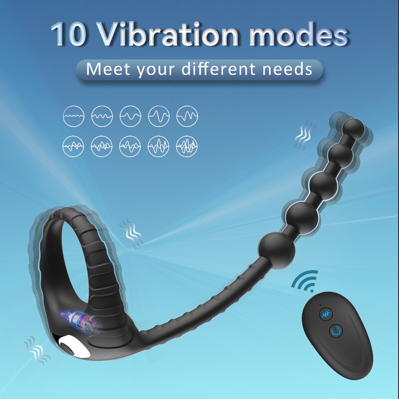 Vibrating Sperm Ring Manufacturer - Anal Plug Remote Control