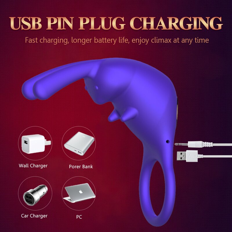 Cock Ring Manufacturer - Rabbit Ear Vibrator Delay Ring