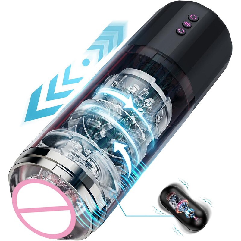 Male Masturbator Cup Factory - Telescopic Vibration Thrust