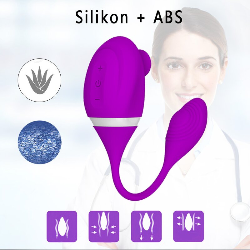 Love Egg Vibrator Manufacturer - Jumping Sucking 2 in 1