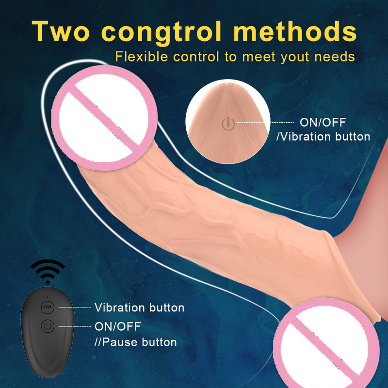 Soft Dildo Factory - 10-Speed Liquid Silicone Remote