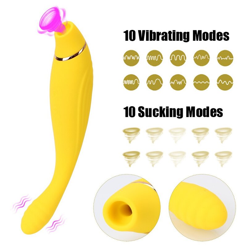 G-Spot Vibrator Factory - 10 Sucking Vibration Rechargeable
