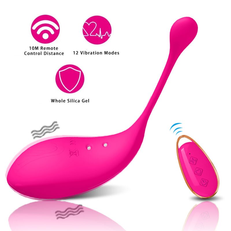 Love Egg Vibrator Manufacturer - OEM Remote Control 12 Modes