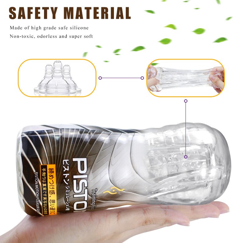 Male Masturbation Cup Factory - TPE+ABS Vibration Toy