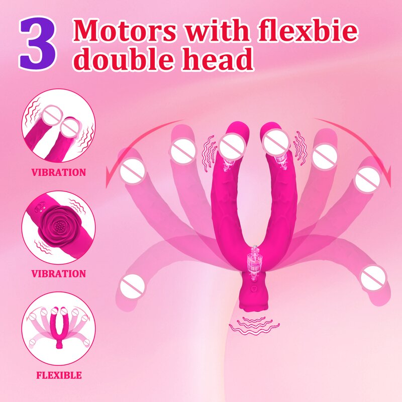 Double Ended Dildo Factory - Flexible Vibrating Anal Play