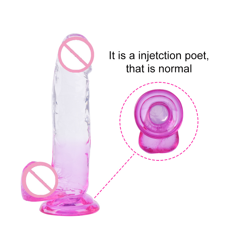 Crystal Dildo Manufacturer - Different Size Realistic OEM