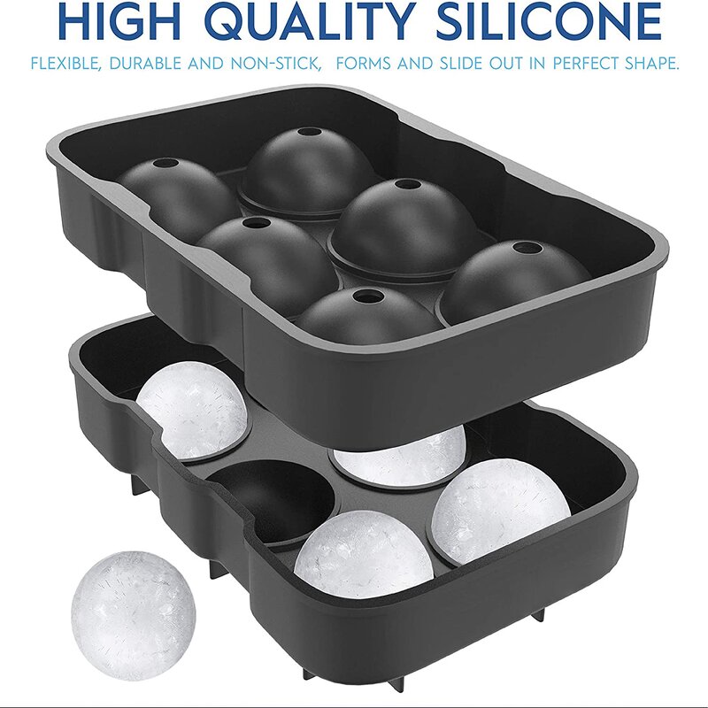 Silicone Ice Cream Mold Manufacturer - OEM Custom Whiskey Round Sphere