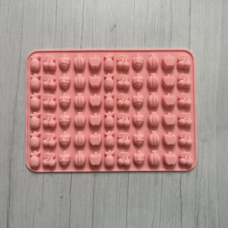 Fondant Mold Manufacturer - OEM Custom Selling Silicone 66 Even Fruit