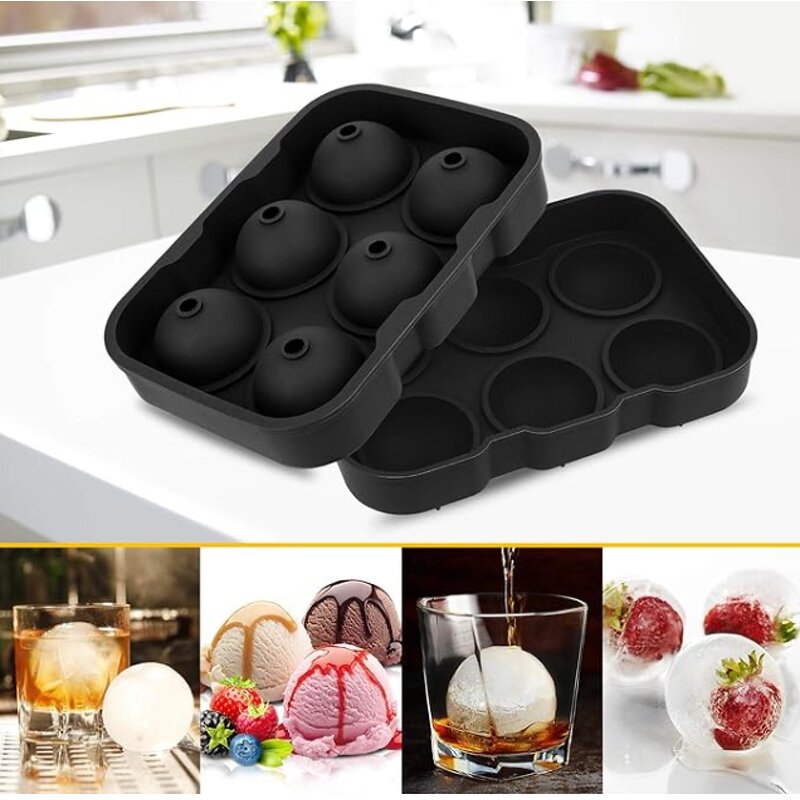 Ice Molds Manufacturer - OEM Custom BPA Free Large Sphere Silicone