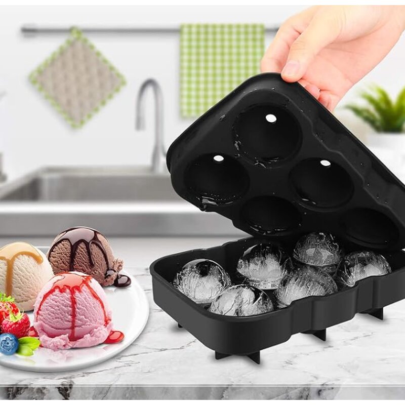 Ice Molds Manufacturer - OEM Custom BPA Free Large Sphere Silicone