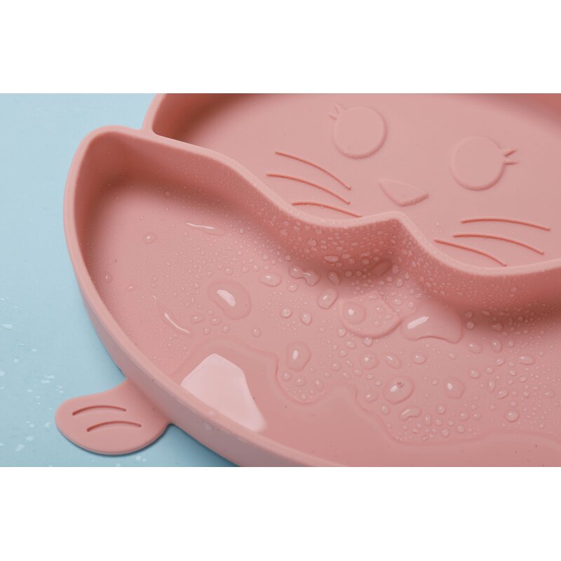 Baby Plate Manufacturer - OEM Custom Lovely Crab Shape Food Safe Silicone