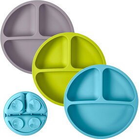 Baby Food Plate Manufacturer - OEM Custom Bpa Free Non-Slip Divided