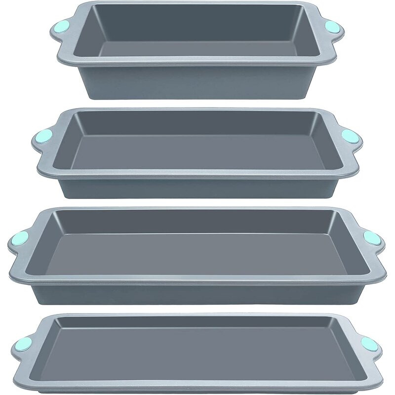Baking Pans Set Manufacturer - OEM Custom Bpa Free Non-Stick Cookie Sheets