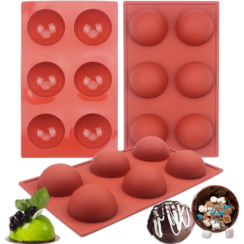Cake Mould Manufacturer - OEM Custom Bpa Free Christmas Gift Semi Sphere
