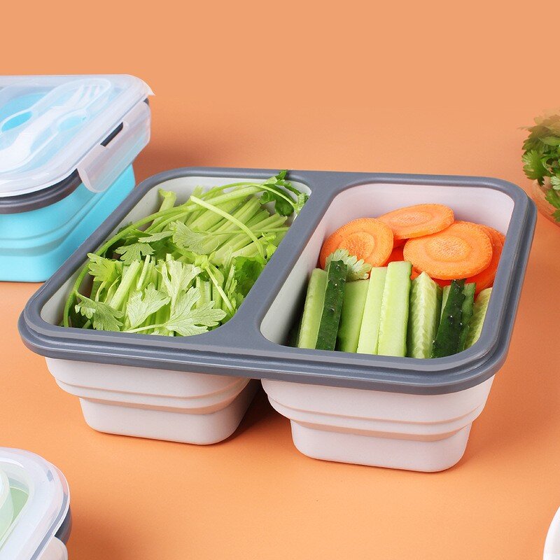 Lunch Box Manufacturer - Wholesale Spot Outdoor Folding Microwave Bento
