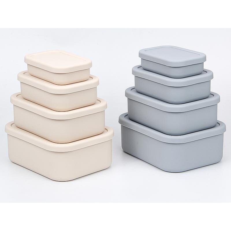 Lunch Box Set Manufacturer - OEM Custom BPA FREE 4 Pack Airtight Food