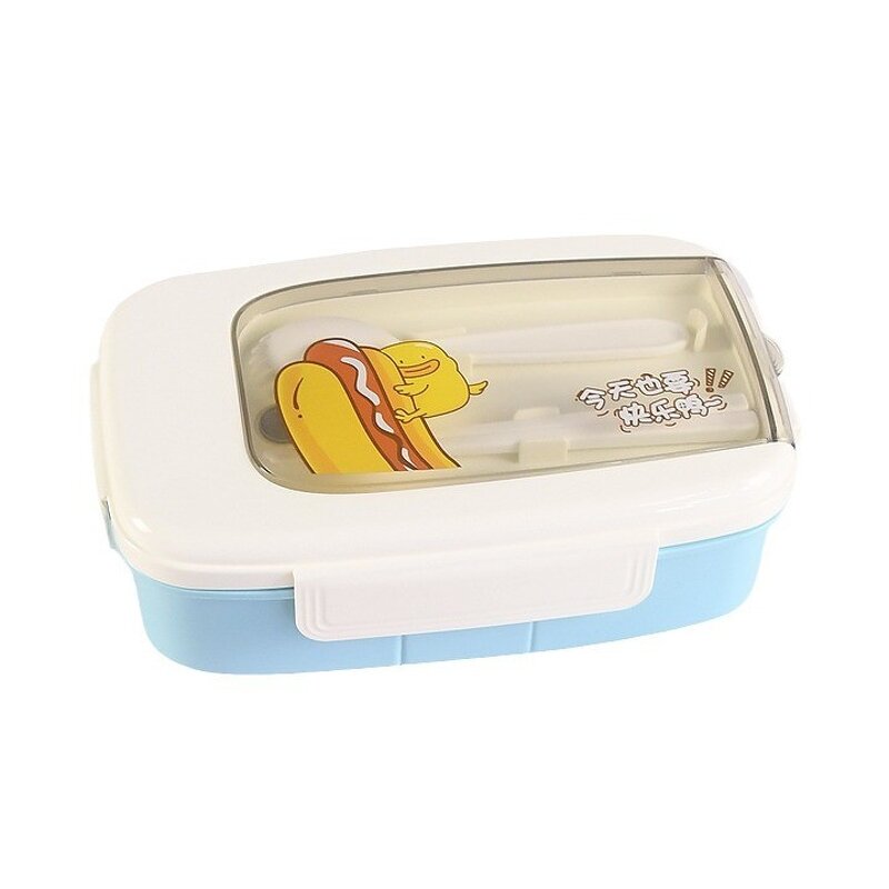 Lunch Box Manufacturer - OEM Custom 2 Rows Food-grade PP Microwave