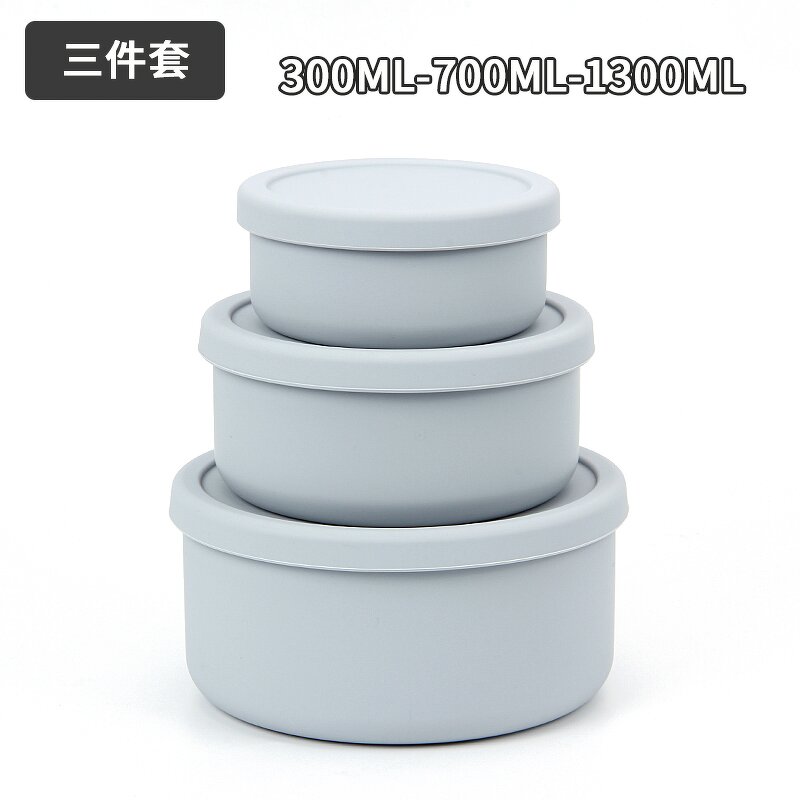 Lunch Box Set Manufacturer - OEM Custom Round 4 Pack Airtight Kids