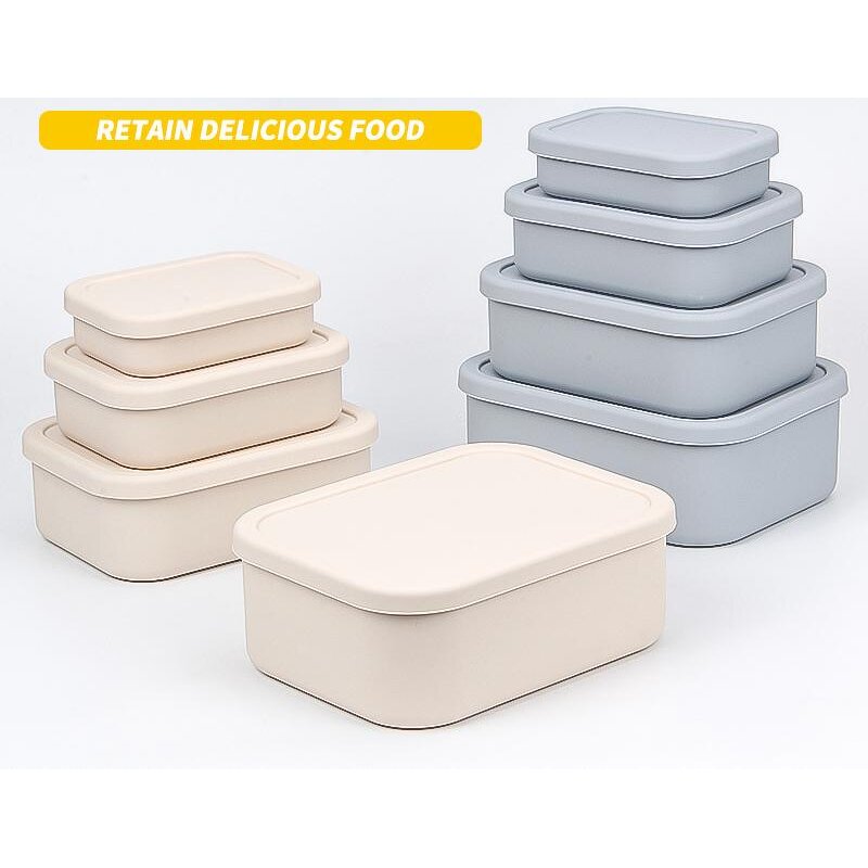 Lunch Box Set Manufacturer - OEM Custom BPA FREE 4 Pack Airtight Food