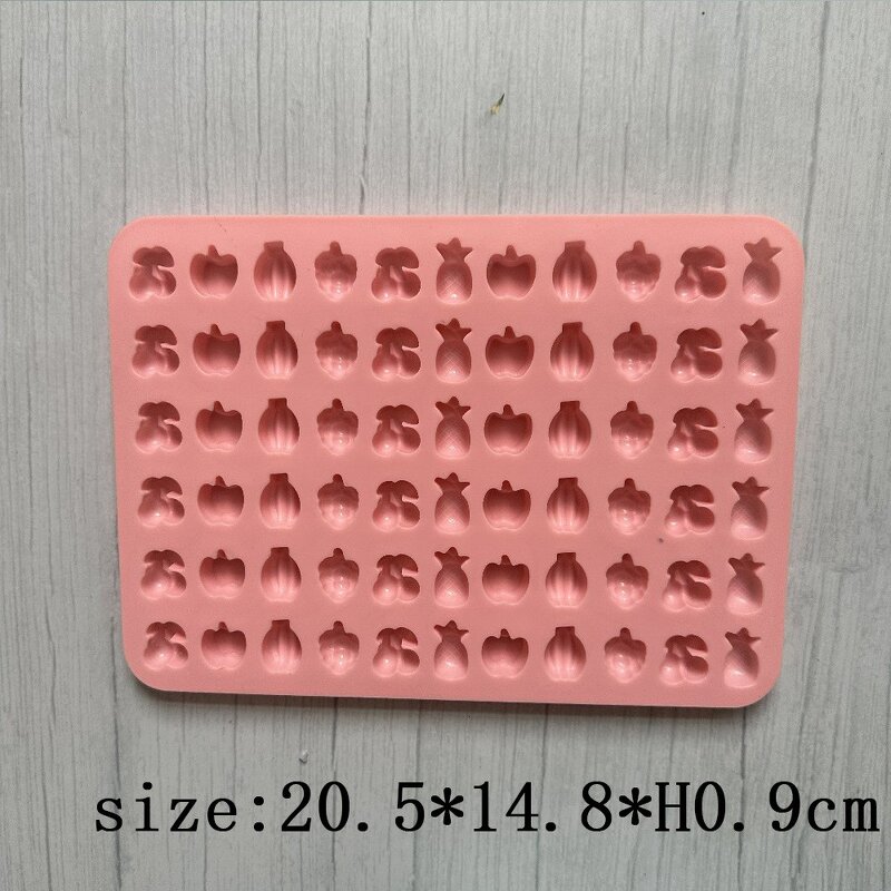 Fondant Mold Manufacturer - OEM Custom Selling Silicone 66 Even Fruit