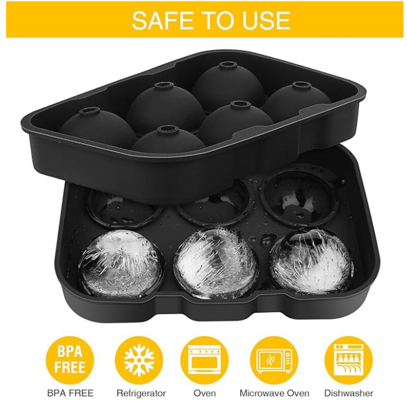 Ice Molds Manufacturer - OEM Custom BPA Free Large Sphere Silicone