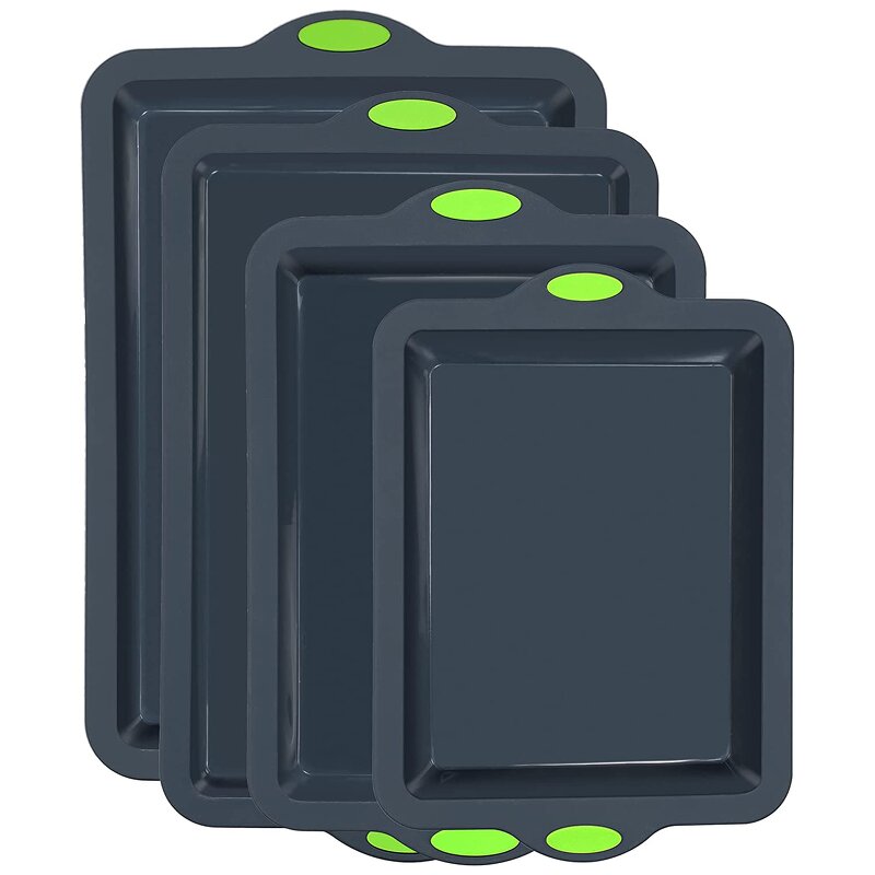 Baking Pans Set Manufacturer - OEM Custom Bpa Free Non-Stick Cookie Sheets