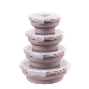 Lunch Box Manufacturer - OEM Custom Bpa-free Food Grade Silicone Folding