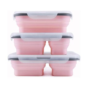 Lunch Box Set Manufacturer - OEM Custom Bpa Free Food Grade Silicone Leakproof
