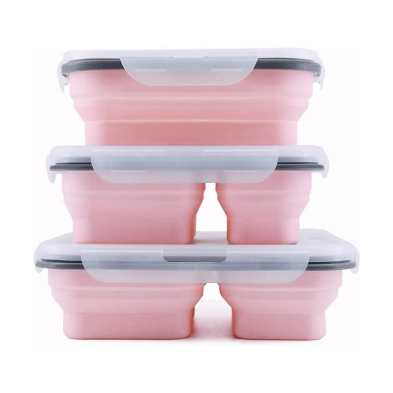 Lunch Box Set Manufacturer - OEM Custom Bpa Free Food Grade Silicone Leakproof