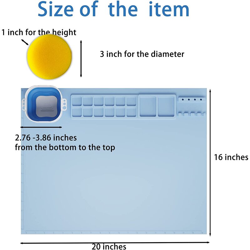 Silicone Paint Mat Manufacturer - OEM Custom Bpa Free Food Grade Craft