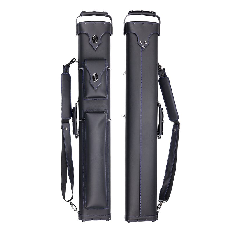 Pool Cue Case Supplier - Custom Logo 1/2 Split Case