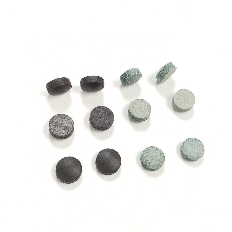 Snooker Cue Tips Factory - Mono-layer Cowhide 10mm