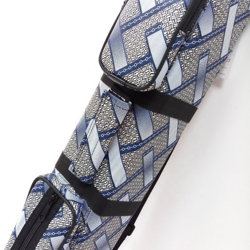 Brown Cue Case Factory - 9 Holes PU Leather 3B6S