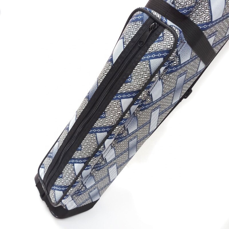 Brown Cue Case Factory - 9 Holes PU Leather 3B6S