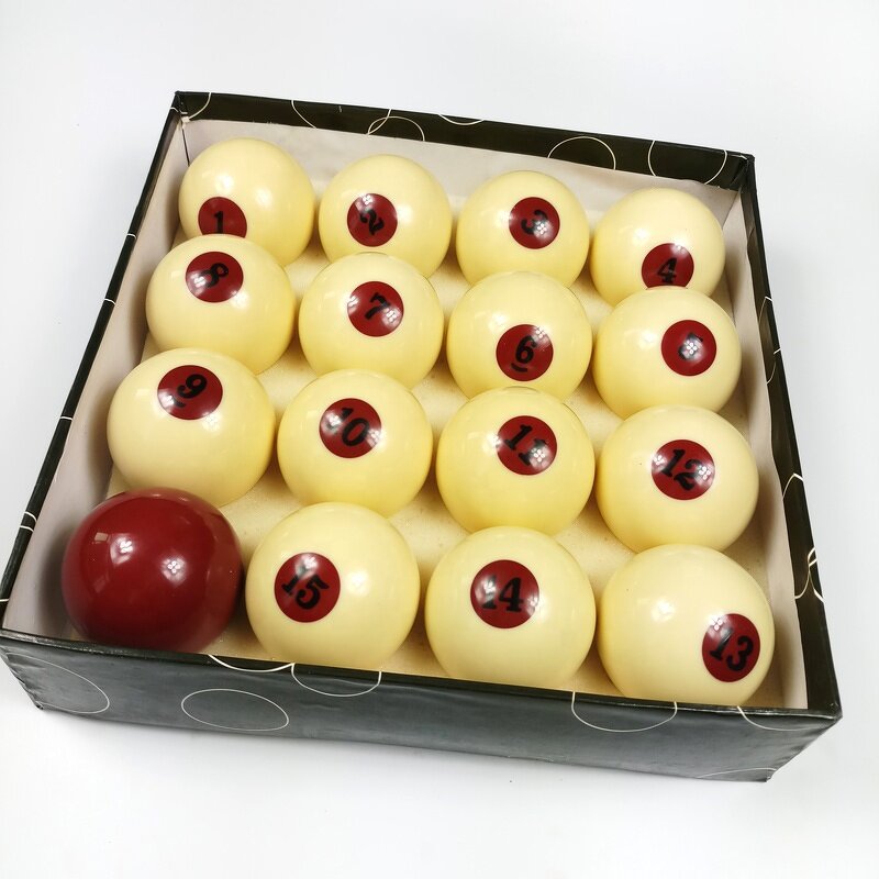 Russian Billiards Balls Factory - 68mm Resin Full Set