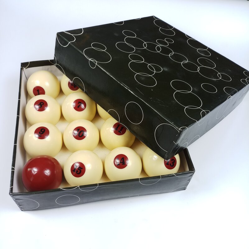 Russian Billiards Balls Factory - 68mm Resin Full Set