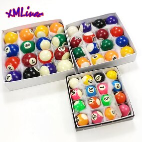 Kids Pool Balls Supplier - 25mm Resin Full Set