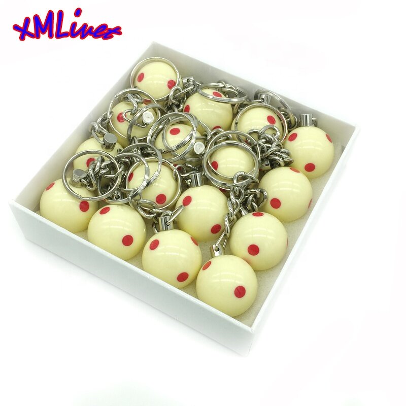 Pool Ball Keyring Supplier - Custom NO8/NO9/Whiteball