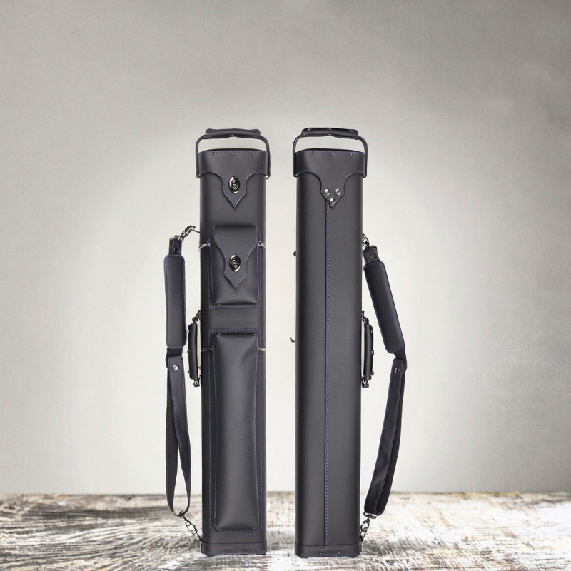 Pool Cue Case Supplier - Custom Logo 1/2 Split Case