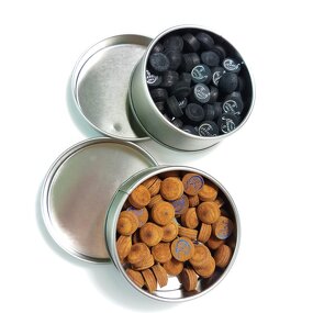 Snooker Cue Tips Supplier - 11mm Black/Brown Multi-layer