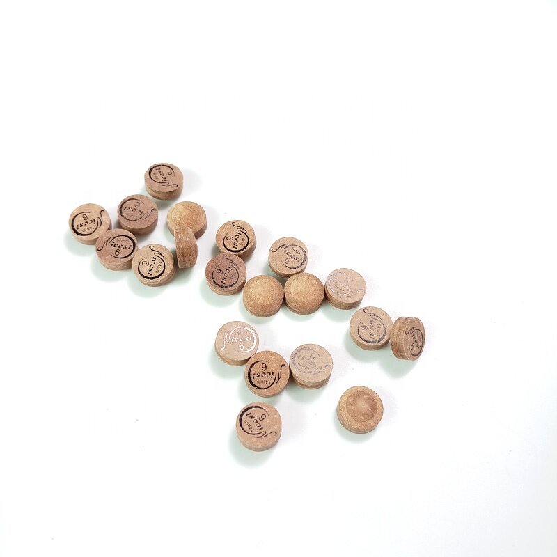 Billiards Cue Tips Manufacturer - 14mm Brown Radian 6L