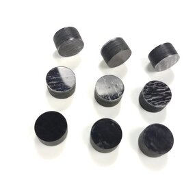 Pool Cue Tips Manufacturer - 13mm Black Transparent Cushion