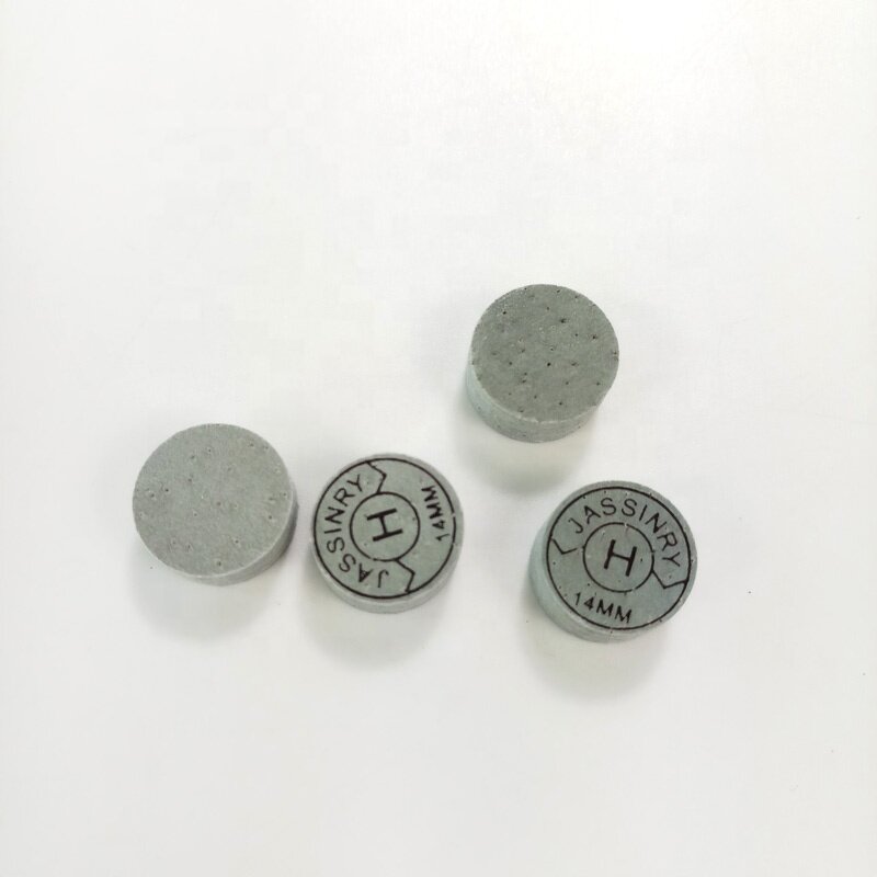 Pool Cue Tips Factory - Jassinry 14mm Grey 10 Layers