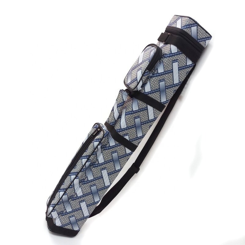 Brown Cue Case Factory - 9 Holes PU Leather 3B6S