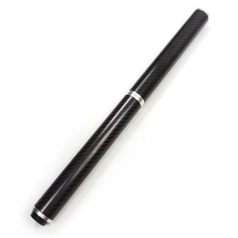Billiards Cue Extension Factory - 8.5inch Black Carbon