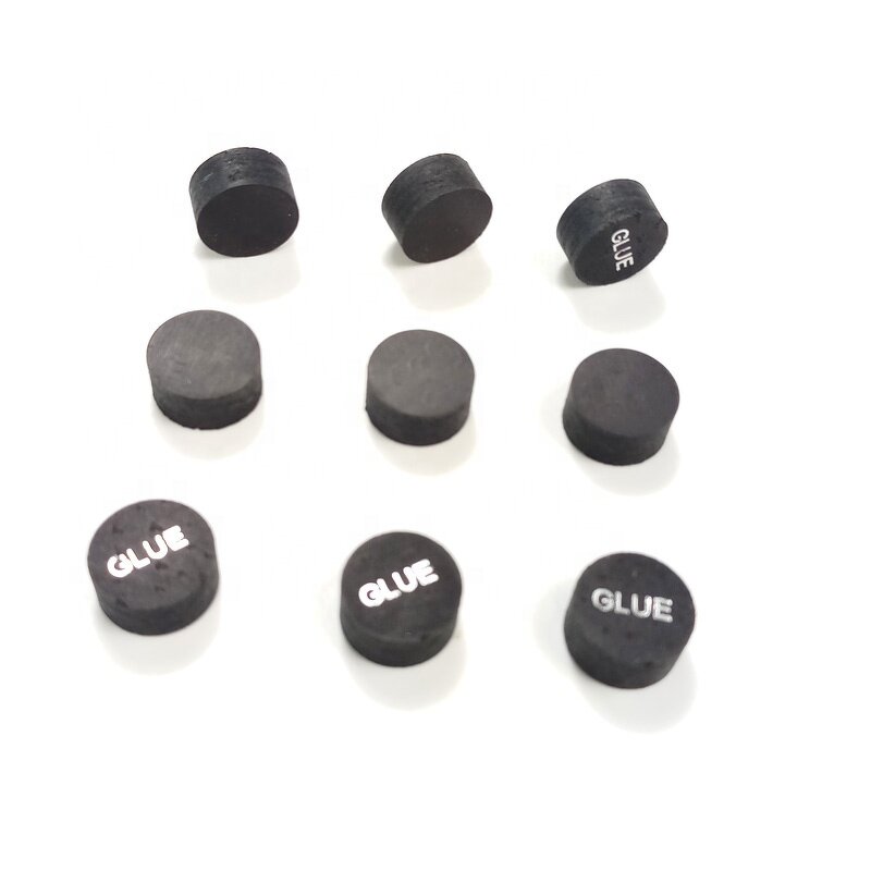 Billiards Cue Tips Supplier - 13mm Black 8 Layers Custom