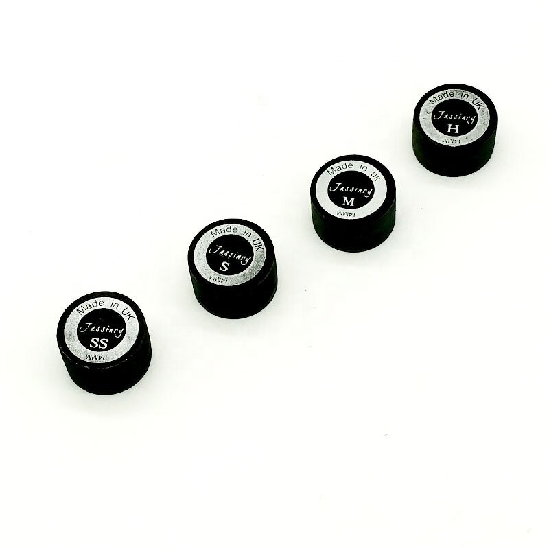 Clear Pool Cue Tips Supplier - 14mm Black with Cushion